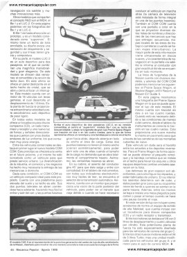 Modelos Nissan de alta tecnología - Agosto 1986