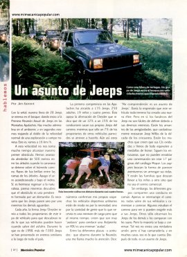 Un asunto de Jeeps - Noviembre 1998