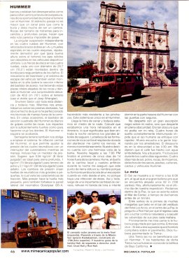 A México con el poderoso HUMMER - Diciembre 1995