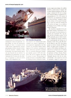 Lanzamiento marino -Sea Launch -incluye un video - Agosto 1999