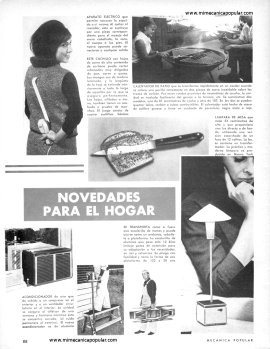 Novedades Para El Hogar -Noviembre 1965