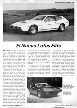 Lotus Elite -Agosto 1975