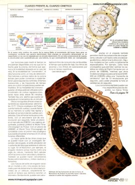Relojes de alta tecnología -Abril 1993