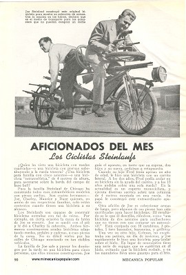 Los Ciclistas Steinlauf -Noviembre 1947