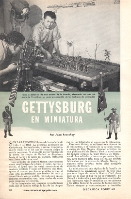 Gettysburg en miniatura - Noviembre 1956