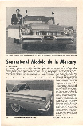 Mercury Turnpike Cruiser -Marzo 1957