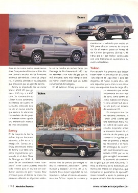 Presentando una nueva línea de Vehículos Deportivos/Utilitarios GMC - Mayo 1998