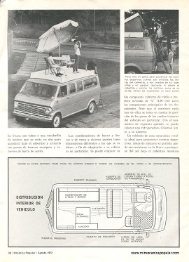 Convierta su Camioneta en Casa Rodante - Agosto 1972