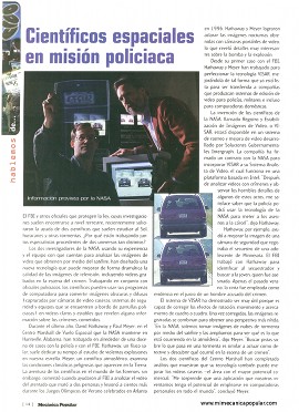 Científicos espaciales en misión policiaca - Noviembre 2000