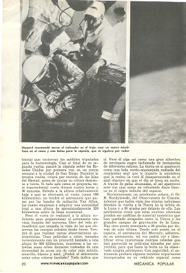 Lo que Aprenderemos de los Astronautas - Noviembre 1961