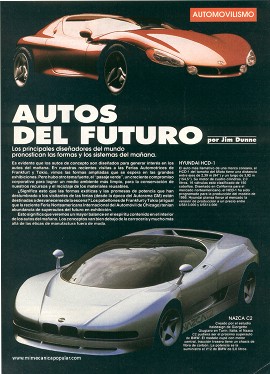 Autos del Futuro - Agosto 1992