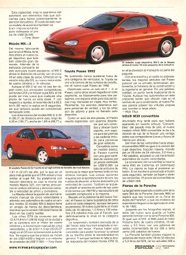 Los Autos Nuevos de Septiembre 1991