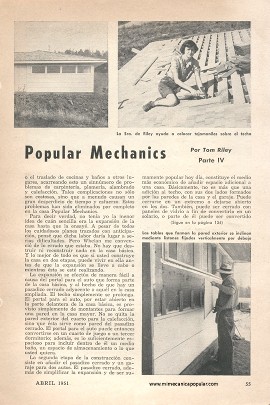Construya la Casa de MP -Parte 4 - Abril 1951