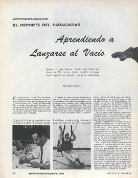 El Deporte del Paracaídas: Aprendiendo a Lanzarse al Vacío - Noviembre 1965