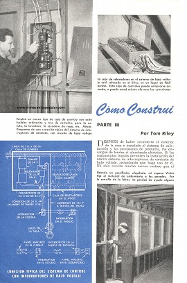 Cómo Construí la Casa Popular Mechanics - Parte III - Septiembre 1951