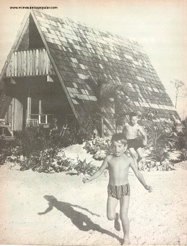 Casa para vacaciones en la playa - Julio 1966