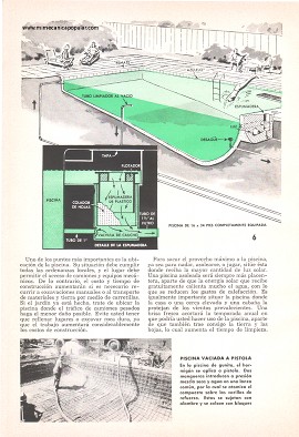 Construya su Piscina de Natación - Junio 1960