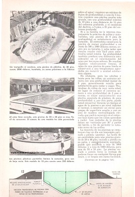 Construya su Piscina de Natación - Junio 1960