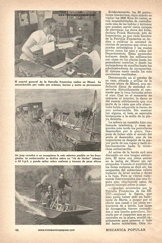 Patrulla Fronteriza Anfibia - Febrero 1950