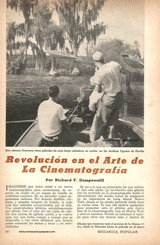 Revolución en el Arte de La Cinematografía - Octubre 1952