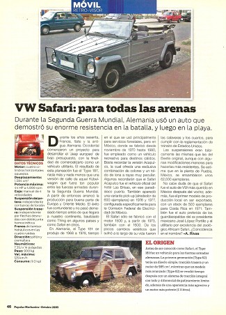Volkswagen Safari - Octubre 2006