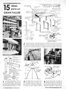 15 Ideas para Un Gran Taller - Octubre 1975