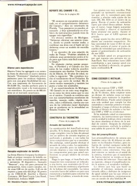 Construya su tacómetro - Septiembre 1979
