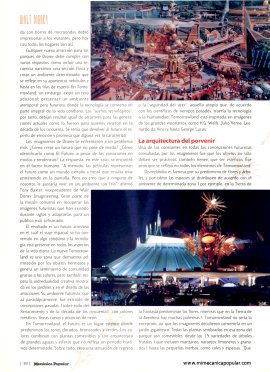 El Futuro Según Walt Disney -Tomorrowland -Enero 1999