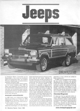 Los Jeeps de 1988 - Enero 1988
