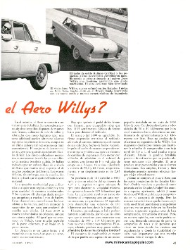 ¿Recuerda Usted el Aero Willys? - Junio 1963