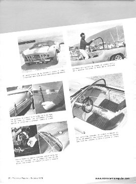 Auto Deportivo Transformable - Octubre 1970