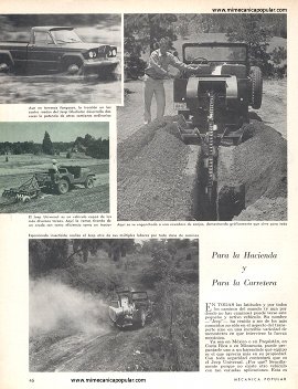 El Vehículo Que Sirve para Todo - Noviembre 1965