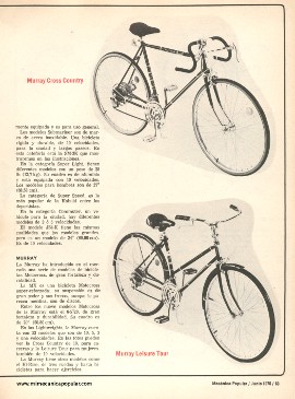 Seleccione su Bicicleta - Junio 1976