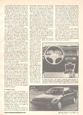 Honda Acura - Abril 1987