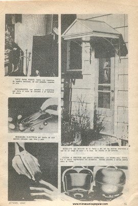 Novedades para el Hogar - Junio 1947