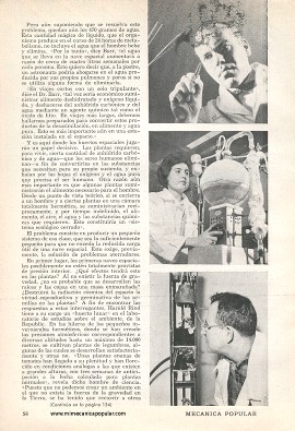 Huertos para los Astronautas - Agosto 1960