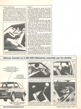 Informe de los dueños: Dodge Colt y Plymouth Champ - Octubre 1979