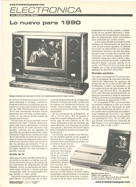 Electrónica - Diciembre 1989