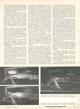 El Manejo de Noche: Cómo Evitar Sus Grandes Peligros - Diciembre 1968