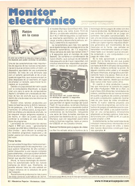 Monitor electrónico - Diciembre 1984
