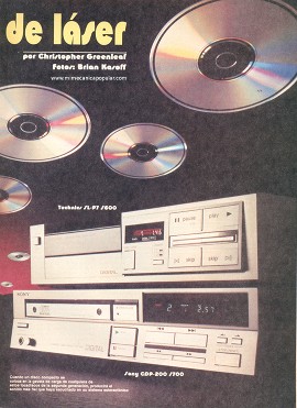 Discos compactos de láser - Octubre 1984