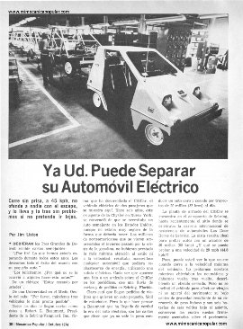 CitiCar - Automóvil Eléctrico - Octubre 1974