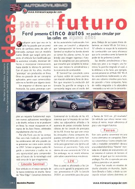 Los Autos Prototipo Ford - Febrero 1997