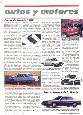 Autos y Motores - Junio 1986
