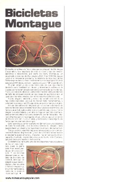 Bicicletas Montague - Diciembre 1994