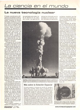 La ciencia en el mundo - Abril 1989