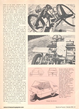 ¿Auto o Motocicleta? - Octubre 1974