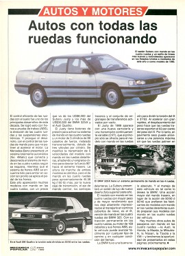 Autos y motores - Enero 1989
