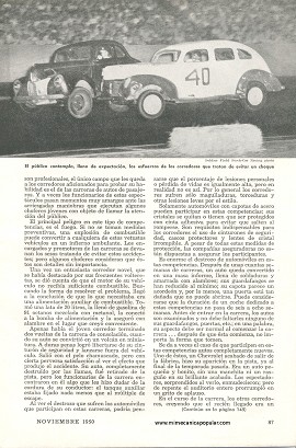 MP en las carreras - Locura Sobre Ruedas -Noviembre 1950