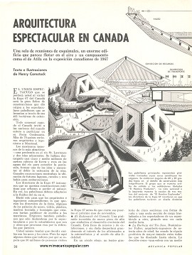 Arquitectura Espectacular en Canadá - Agosto 1967